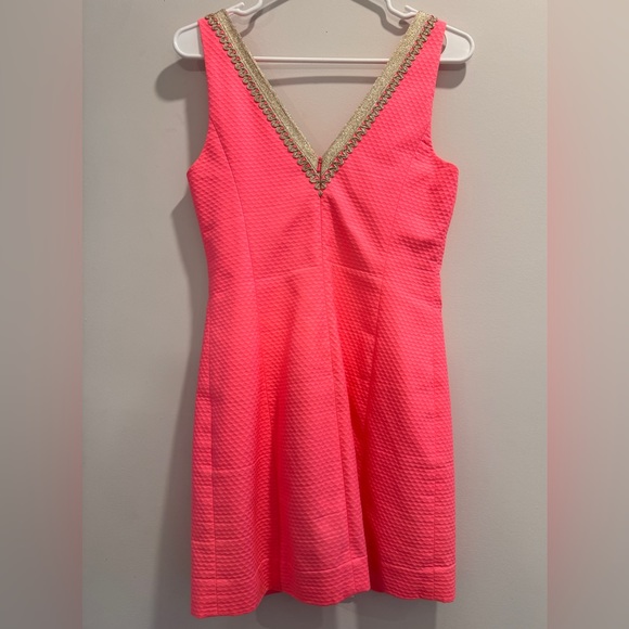 Women’s Pink Lily Pulitzer Dress Size 0 - Picture 4 of 5